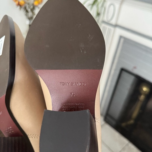 Tony Bianco psuedo beige wax ankle heeled booties - Picture 11 of 13